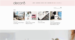 Desktop Screenshot of decor8blog.com