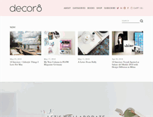 Tablet Screenshot of decor8blog.com